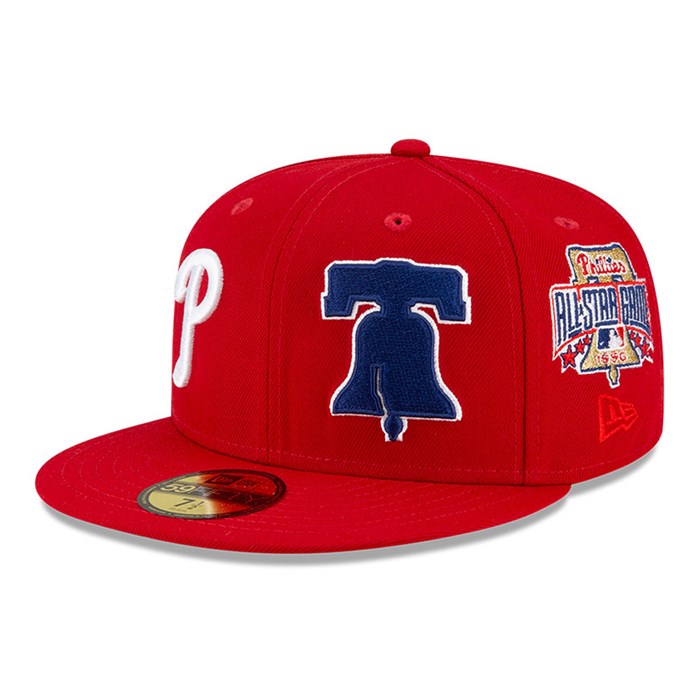 Philadelphia Phillies MLB Team Pride 59FIFTY Lippis Punainen - New Era Lippikset Myynti FI-182340